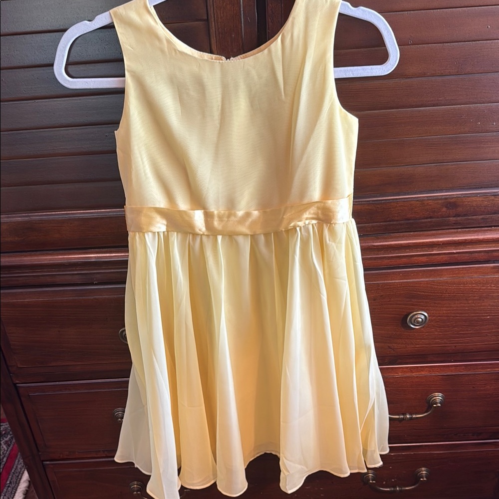 Yellow Kids Dress